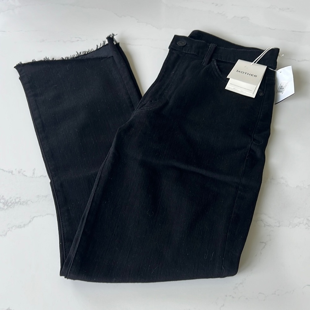 NWT Mother Denim The Insider Crop Two Step Fray, size 28 - Picture 1 of 4
